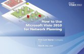 Microsoft Visio 2010. How to use visio for network planning.pdf
