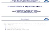 OP05 Constrained Optimization