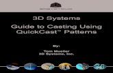 3D Systems Guide to Processing QuickCast Patterns