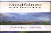 Ajahn Buddhadasa Bhikkhu, Phra Thepwisutthimethi, Santikaro Bhikkhu, Larry Rosenberg Mindfulness With Breathing a Manual for Serious Beginners 1988