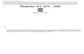Gilera Runner ST 200 - User Manual