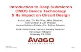 Deep Submicron CMOS Tech Dsm