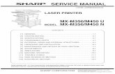 MX450, M450, MX350, M350 Service Manual