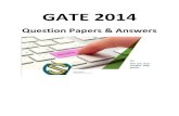GATE 2014 Question Paper & Answers - AE