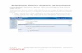 Managing Supplier Attachments in Oracle SLM
