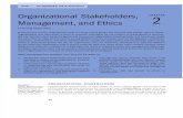 Stakeholders, Managers, And Ethics