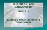 Unit 1.7 - Organizational Objectives