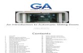 An Introduction to Automatic Sliding Doors