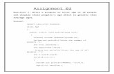 Java Assignment 03