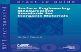 Surface Engineering Measurement Standards for Inorganic Materials
