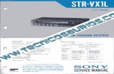 10222 Sony STR-VX1L Sintoamplificador Estereo Diagrama STR-V15 STK465