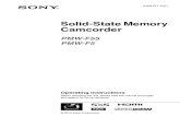 Sony F5-F55 Manual