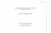 Profit Manager Plus - Version 4.0 - User Manual - Resumen.doc