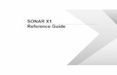 SONAR X1 Reference Guide En