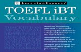 Vocabulary for TOEFL IBT