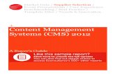 SAMPLE CMS Buyers Guide 2012