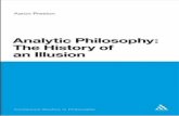 Aaron Preston - Analytic Philosophy, The History of an Illusion 2010