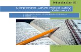 Corporate Law Made Easy - Volume 2