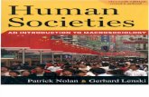Patrick Nolan, Gerhard Lenski- Human Societies