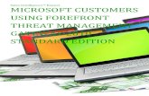 Microsoft Customers using Forefront Threat Management Gateway 2010 Standard Edition - Sales Intelligence™ Report