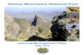 Simien Mountains National Park Management Plan
