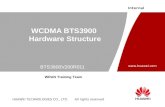 WCDMA BTS3900 Hardware Structure