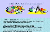 Hspa Mathematics