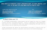 Reduction of Power and Delay in Vlsi Interconnects Ppt