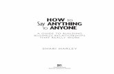 How to Say Anything to Anyone_ a Guide to Building Business Relationships That Really Work - Shari Harley