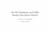 5-Social Protection Index Technical Workshop - SPI Database and SDBS-Ready Calculation Sheets (Dalisay Maligalig)