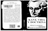 Cassirer -Kant, Vida y Doctrina