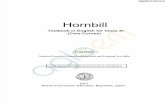 Raj Board Class 11 Book - Hornbil