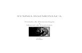 Summa Daemoniaca. Tratado de demonología y manual de exorcistas - J. A. Fortea
