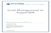 Lead Management in Sugarcrm