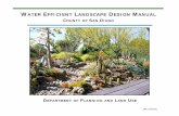 San Diego County Water Efficient Landscape Design Manual