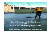 Best Practice for Self Consolidating Concrete