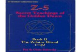 Z-5, Secret Teachings of the Golden Dawn Book II