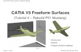 CATIA V5 Freeform Surfaces