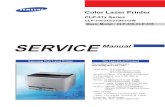 Samsung CLP 310 Series Printer Service Manual