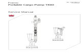Portable Cargo Pump TK80 Simillar to Marflex Portable Pp