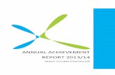 Bright Futures Strathclyde Annual Achievement Report 2013-14