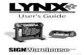 Lynx Manual 24" vinyl cutter