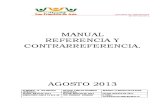 Manual Referencia y Contrarreferencia 2013
