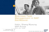 Business Task Management in SAP NetWeaver