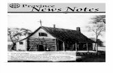 Province News Notes February/March 2011