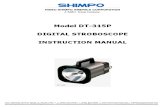 Manual Lampara Estroboscopica DT-315P