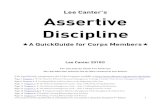 66749747 Assertive Discipline Quick Guide