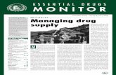 managing drug supply