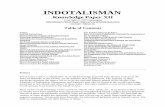 Indotalisman Knowledge Paper 12