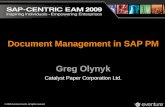 Document Management in SAP PM ECC